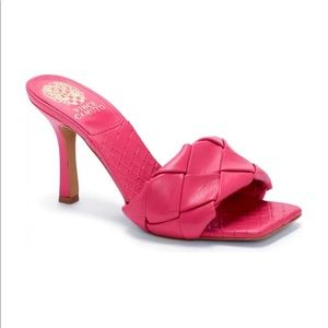 Brelanie braided heeled sandals Slides Vince Camuto